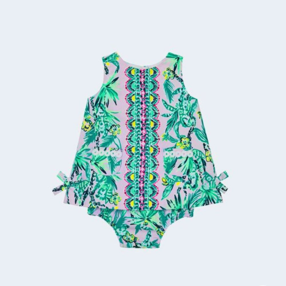 Lilly Pulitzer | Baby Lilly Infant Shift Dress | Lilac Verbena | Sz 6-12 Months